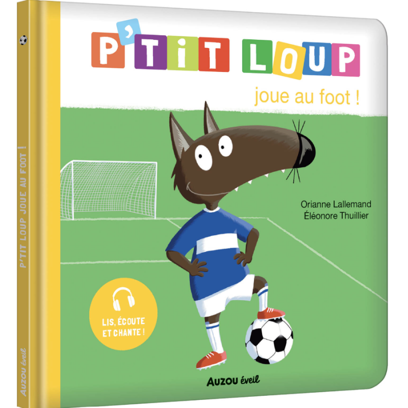 P'TIT LOUP JOUE AU FOOT