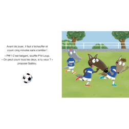 P'TIT LOUP JOUE AU FOOT