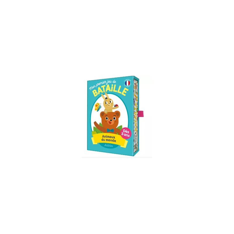 Mon premier jeu de BATAILLE - ANIMAUX DU MONDE