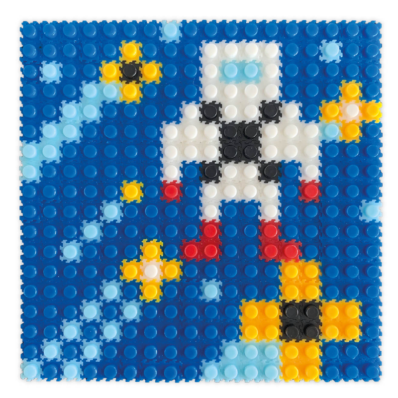 MON COFFRET D'ARTISTE - MES CRÉATIONS EN PIXELS - ESPACE