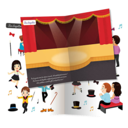 MES 500 AUTOCOLLANTS DANSE