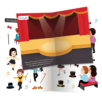 MES 500 AUTOCOLLANTS DANSE
