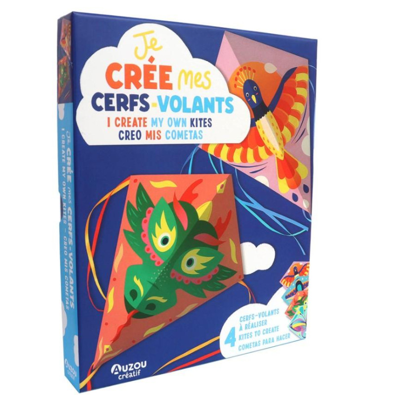 JE CREE MES CERFS-VOLANTS
