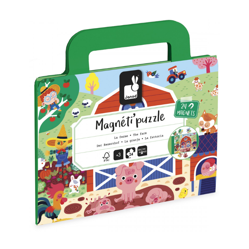 MAGNETI'PUZZLES – FERME 24 PCS
