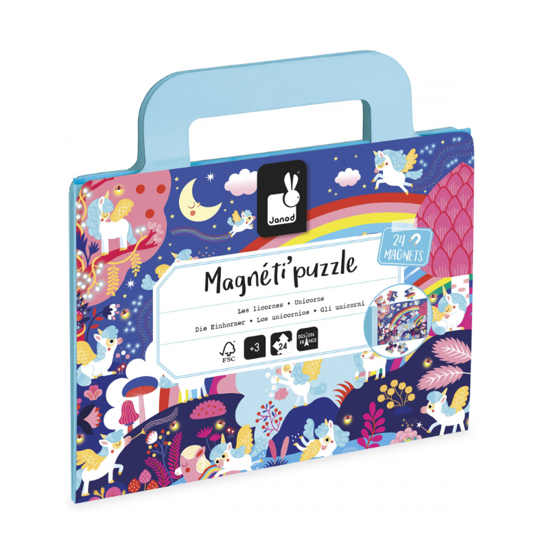 MAGNETI'PUZZLES - LICORNES 24 PCS