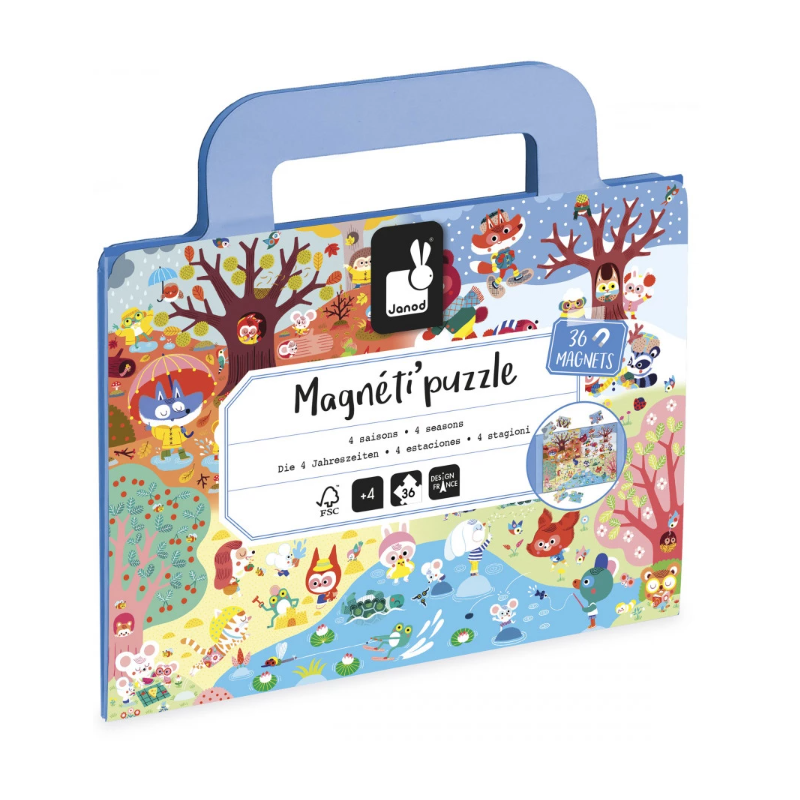 MAGNETI'PUZZLES - 4 SAISONS 36 PCS