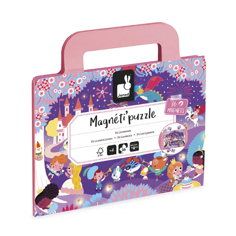 MAGNETI'PUZZLES - PRINCESSES 36 PCS