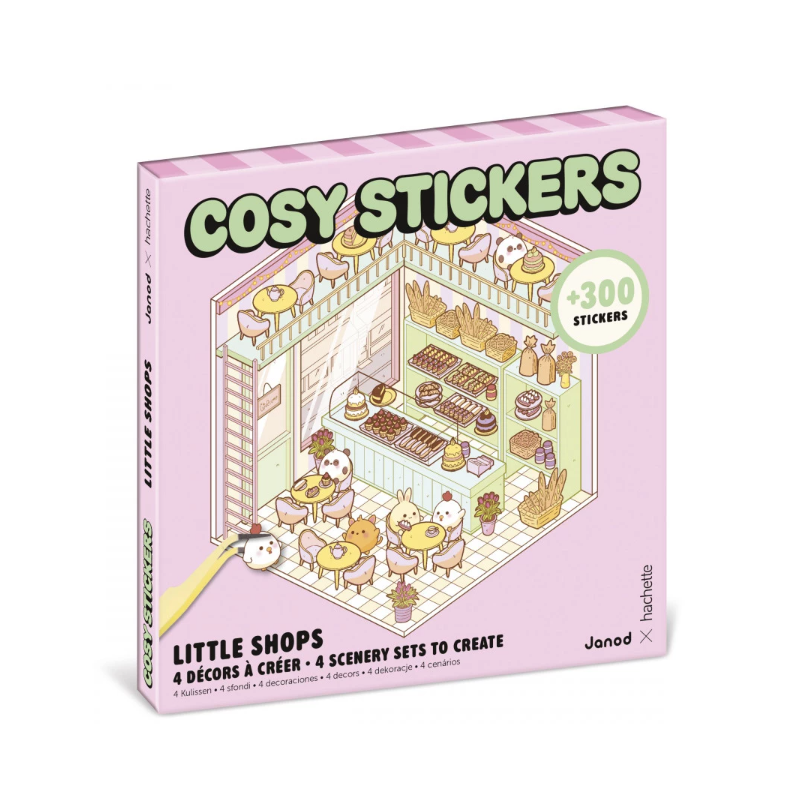 COSY STICKERS - LITTLE SHOPS