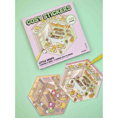 COSY STICKERS - LITTLE SHOPS