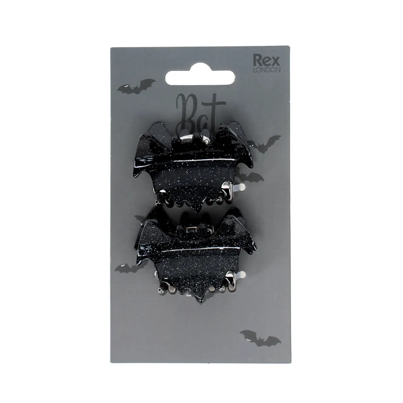 Pinces à cheveux (lot de 2) - Chauve-souris