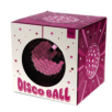 Boule disco suspendue (10 cm) - Prune