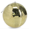 Boule disco suspendue (20 cm) - Or