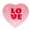 Vide-poches en émail en forme de cœur - Amour
