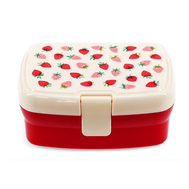Boîte à lunch avec plateau - Petite Fraise