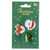 Mini pinces à cheveux (lot de 3) - Noël