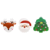 Mini pinces à cheveux (lot de 3) - Noël