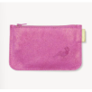 Porte monnaie pailleté Framboise