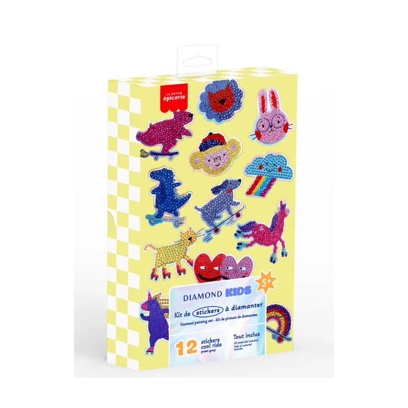 PETIT DIAMOND KIDS - STICKERS COOL RIDE