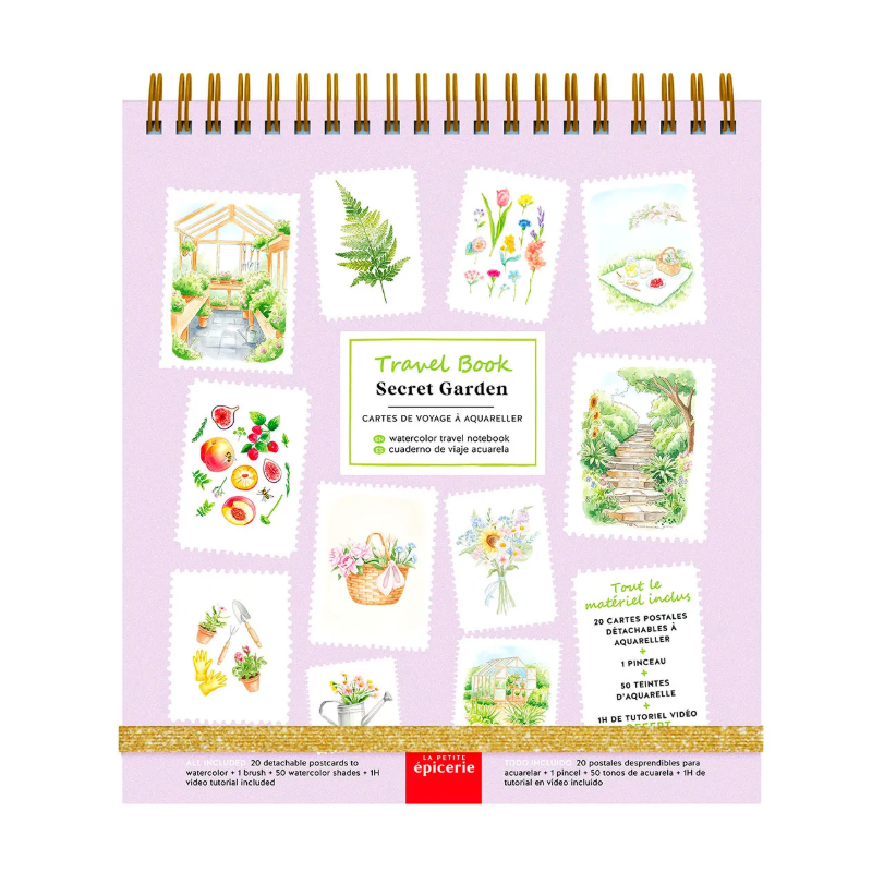 TRAVEL BOOK - SECRET GARDEN