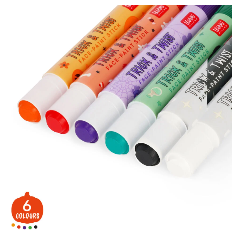 Set de 6 Crayons de Maquillage pour le Visage en Bâtonnets - Trick & Twist