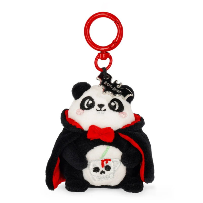 PORTE - CLÉS EN PELUCHE - panda « Bam-Boo! » Halloween