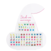 Boucles d'oreilles à coller (40 paires) - Cerise