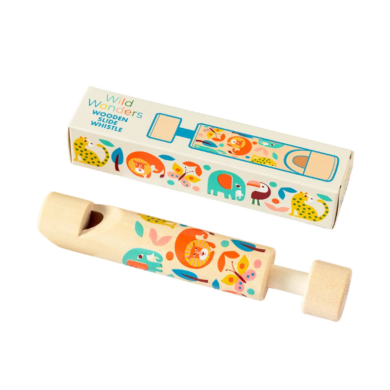 Sifflet à glissière en bois