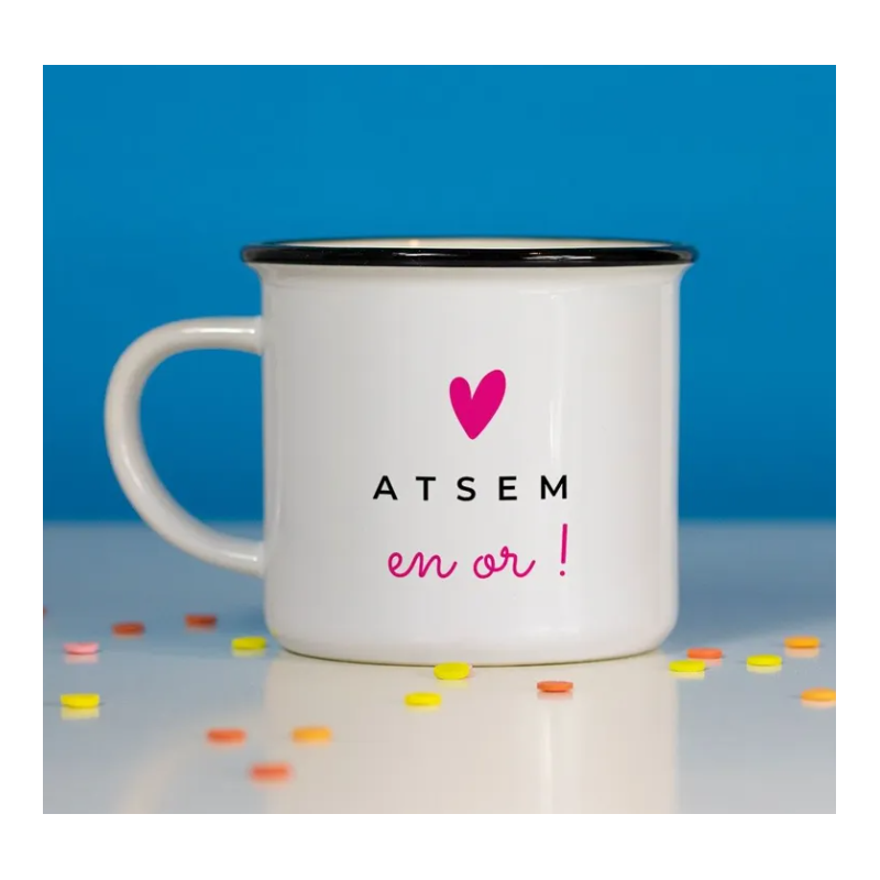 Mug Atsem en or