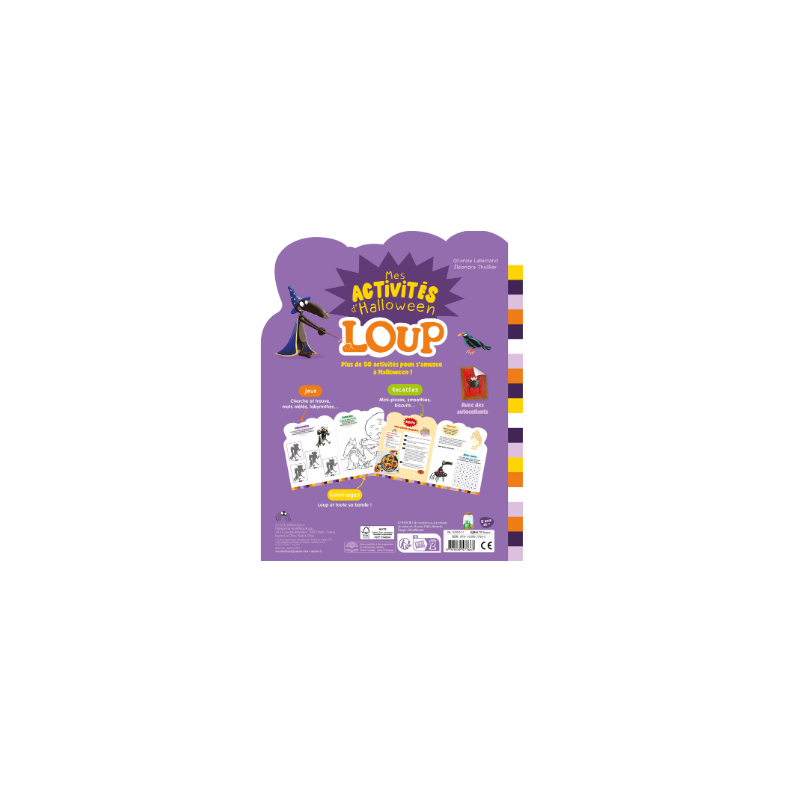 LOUP - ACTIVITES D'HALLOWEEN