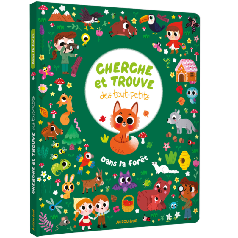 CHERCHE ET TROUVE DES TOUT-PETITS - DANS LA FORÊT