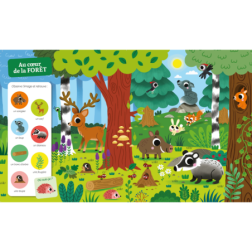 CHERCHE ET TROUVE DES TOUT-PETITS - DANS LA FORÊT