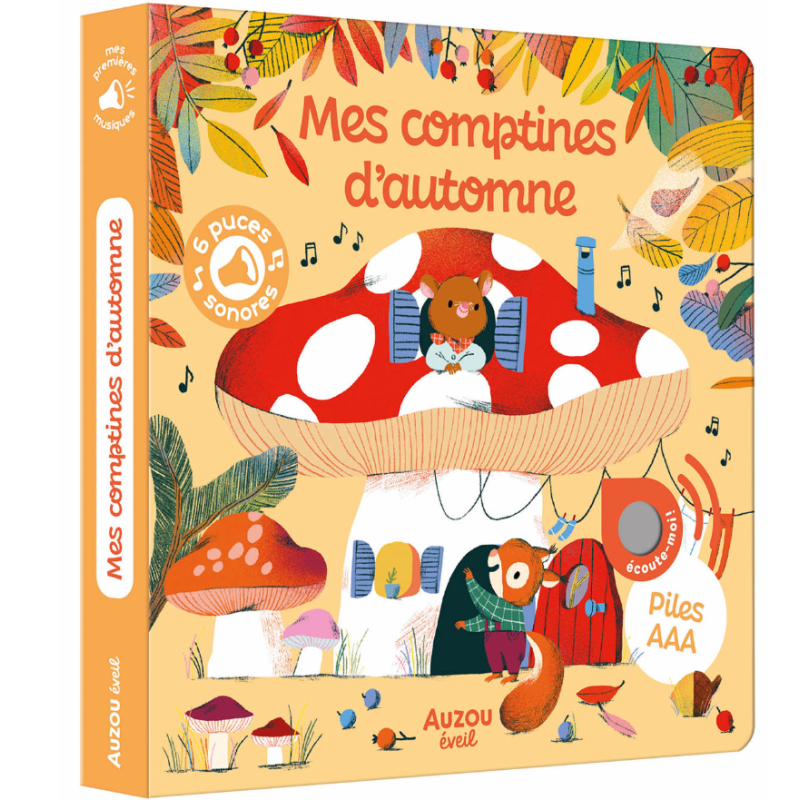 MES PREMIERS SONORES - MES COMPTINES D'AUTOMNE
