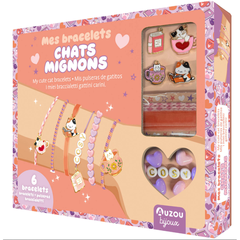 BRACELETS CHATS MIGNONS