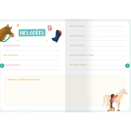 MON COFFRET SECRET CHEVAUX