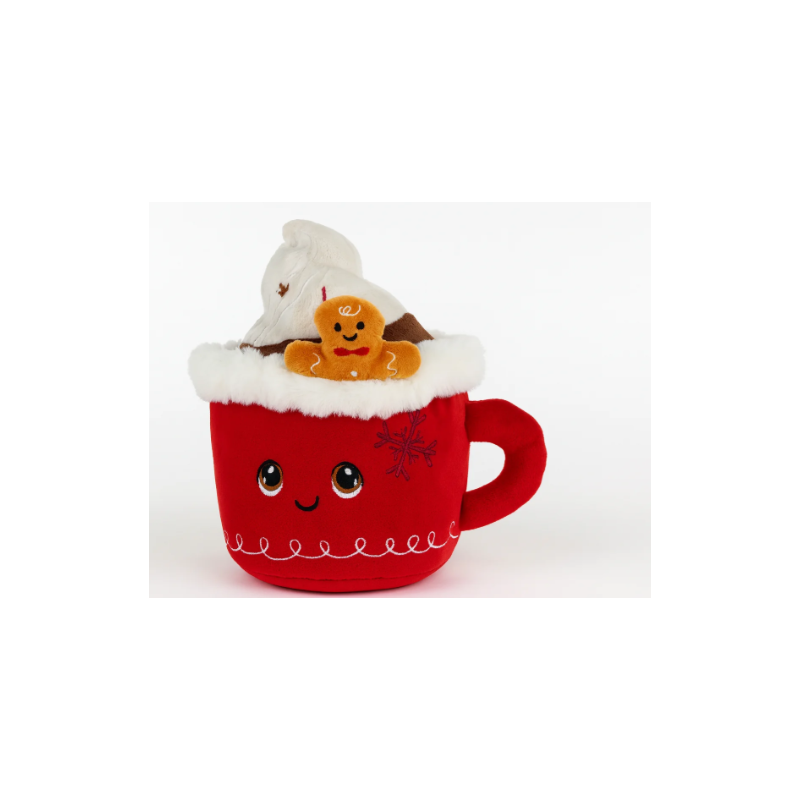 Peluche Chocolat de Noël 16cm