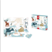 Puzzle Tactile 'Animaux Polaires' 20 pièces
