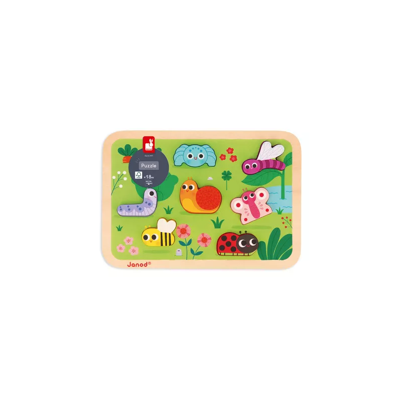 Chunky Puzzle Jardin 7 pièces