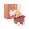 Peluche lapin Patapouf Bordeaux - 17 cm