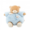 Peluche ours Patapouf Bleu - 25 cm
