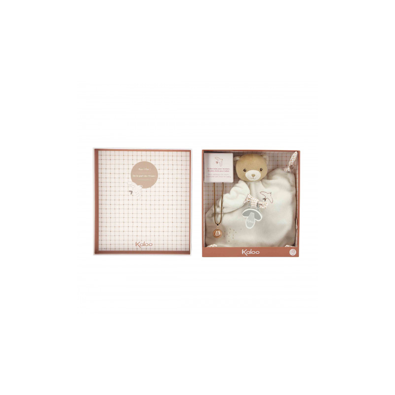 Coffret bola et doudou ours