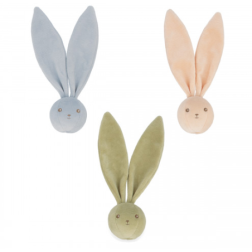Balle hochet lapin Bleu