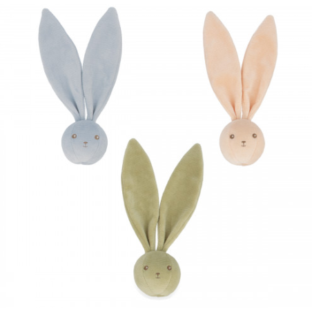 Balle hochet lapin Bleu