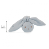 Balle hochet lapin Bleu