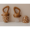 Tétine grignoteuse pour bébé - Coloris Fall in Love camel