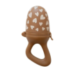 Tétine grignoteuse pour bébé - Coloris Fall in Love camel