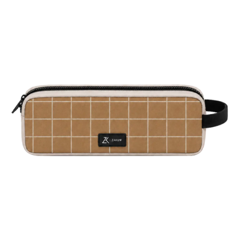 Trousse d'école simple - Modèle Zoé - coloris caramel