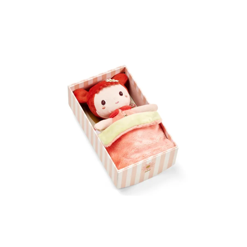 Petite poupée en tissu Jil - 18 cm