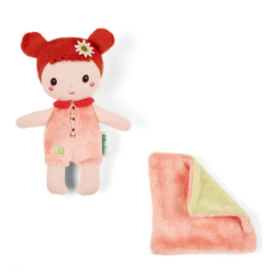 Petite poupée en tissu Jil - 18 cm