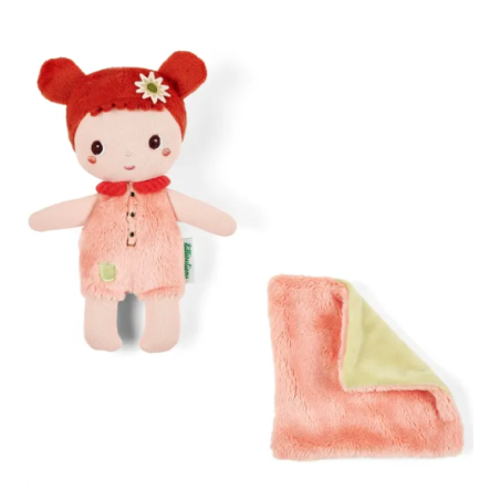 Petite poupée en tissu Jil - 18 cm