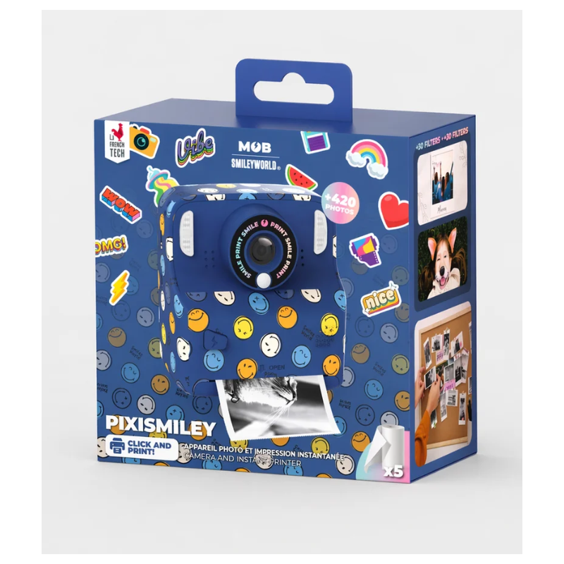 Camera PIXISMILEY SMILEY WORLD® - Bleu